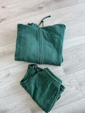 TNA Terry Fleece Boyfriend Zip Up & Shorts